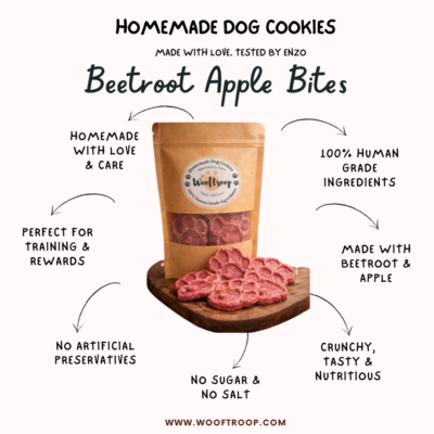 Beetroot Apple Bites