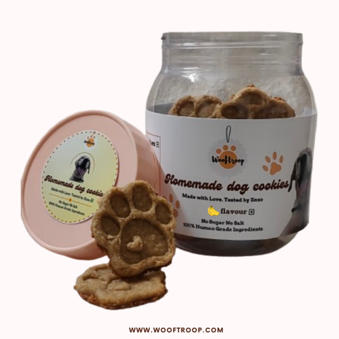 WoofTroop Banana Cookies Jar