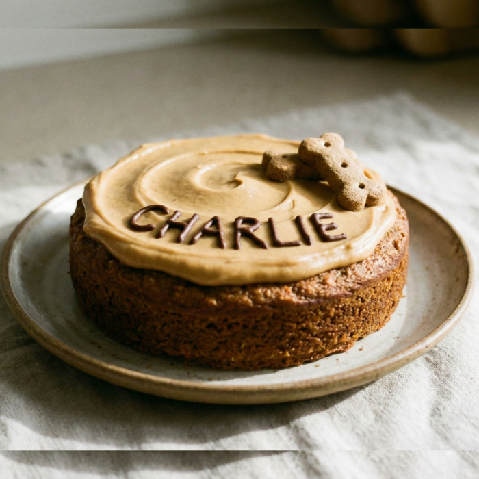 Customized Dog Birthday Cake