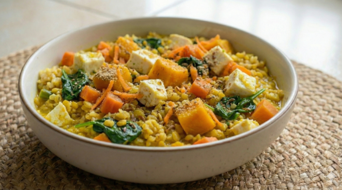 Veg Power Bowl (Pure Vegetarian Dog Meal)